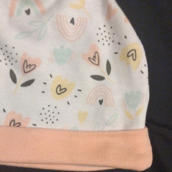 Charming Kids Footie and Hat Set - Pastel Print - Picture 8 of 8